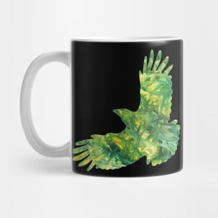 green crow Mug